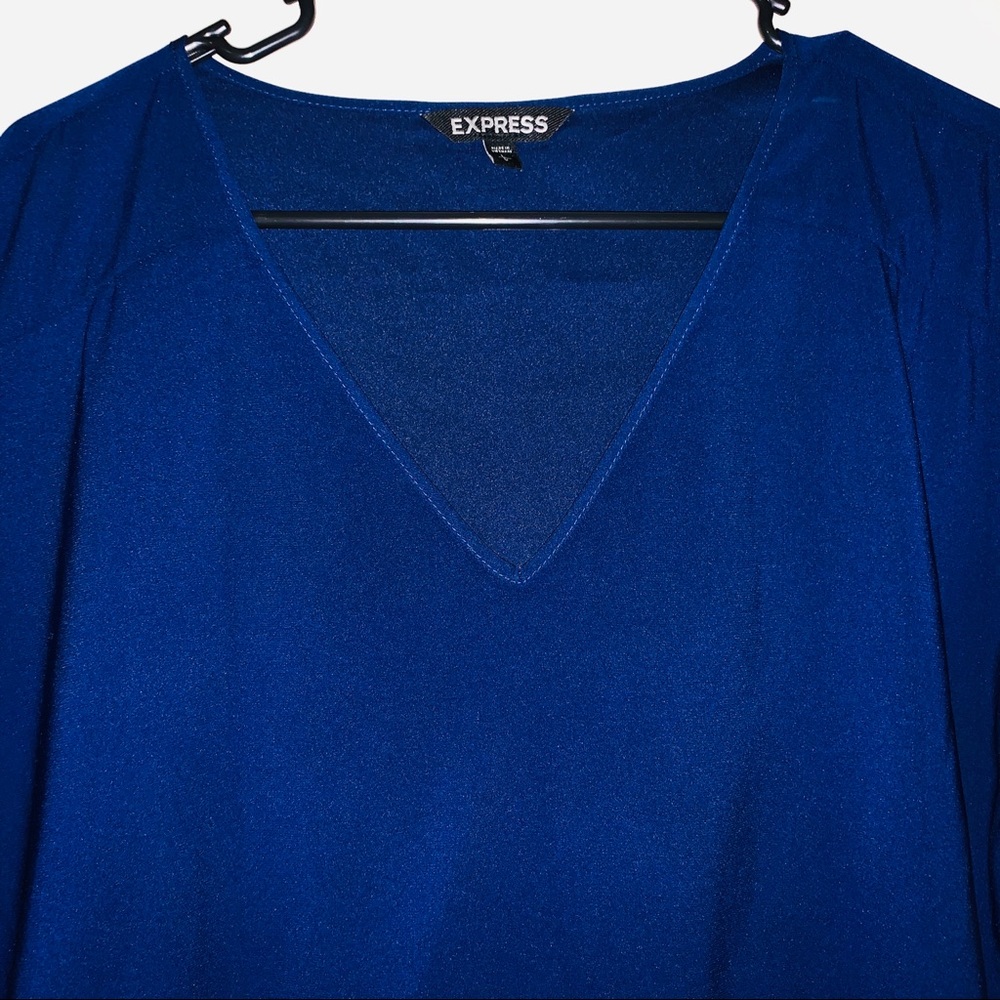 Express Navy Blue Blouse